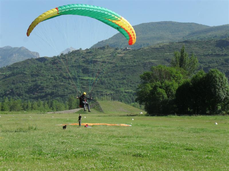 Aterrizaje del raso